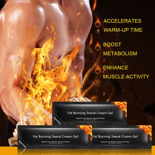 15g Hot Sweat Cream Loss Weight Workout Enhancer Cream Fat Burning Slimming Gel