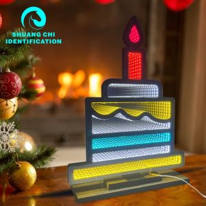 2024 Home Decoration Infinite Depth Phantom Mirror Light for Christmas Party and