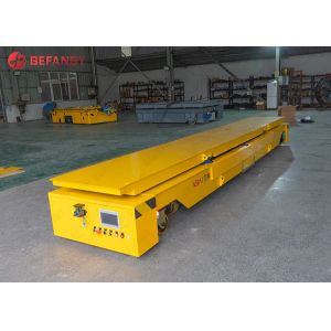 Vehicle Handling 20m/Min Q235 Trackless Transfer Cart