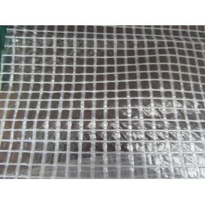 Quality waterproof clear mesh tarpaulin poly tarp used for greenhouse for sale