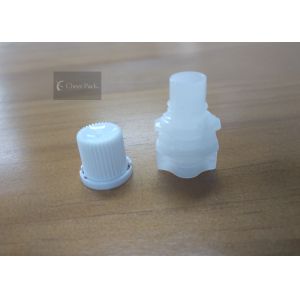 8.6 Millimeter PE Plastic Spout Caps For Soya - Bean Milk pouch