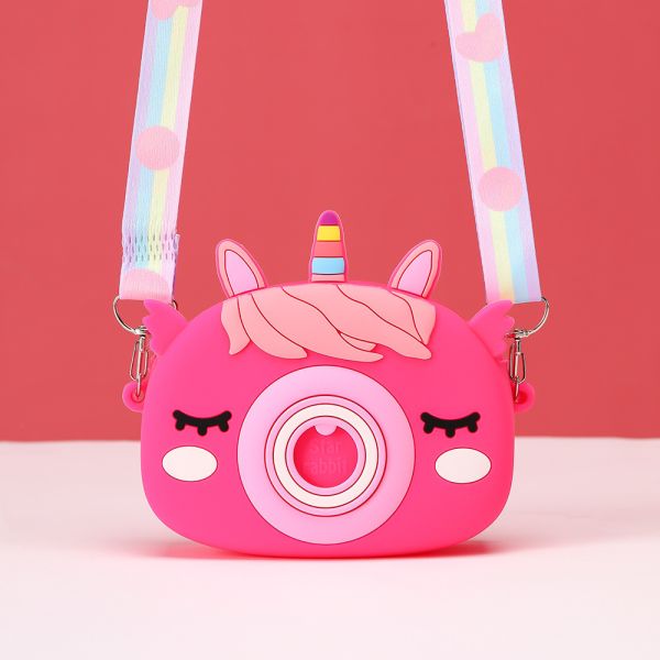 Big Pop Purse Unicorn Pop Purse For Girl Pop Bag With Unicorn Pop Toy Shoulder Bag Fidget Toys Pop Fidget Backpack Toy