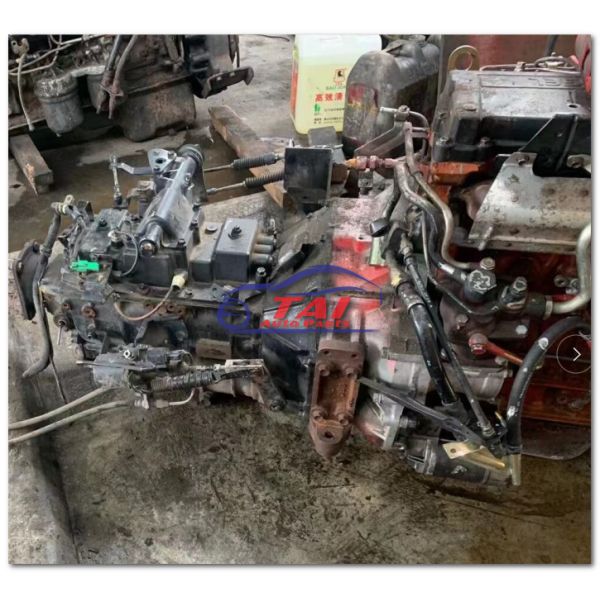Good Condition ISUZU Japan Used Truck Engine 6HE1T Steel Material