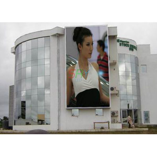Buy SMD3535 LED Advertising Billboards 6mm Pixel Pitch Outdoor Full Color LED Display at wholesale prices