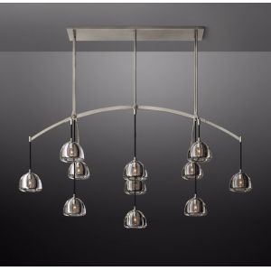Hemisphere Linear Chandelier 72''