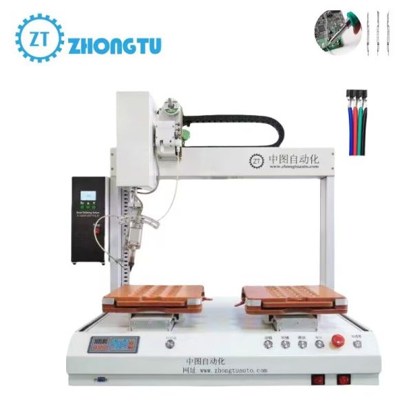 Automatic Soldering Machine With Precise Control Of Solder Wires' Delivery