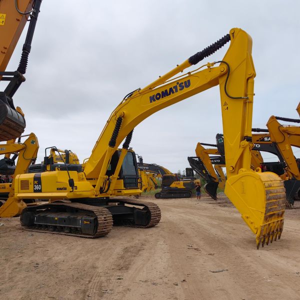 36Ton Used Komatsu Excavators PC360 Machine Digger Construction Equipment
