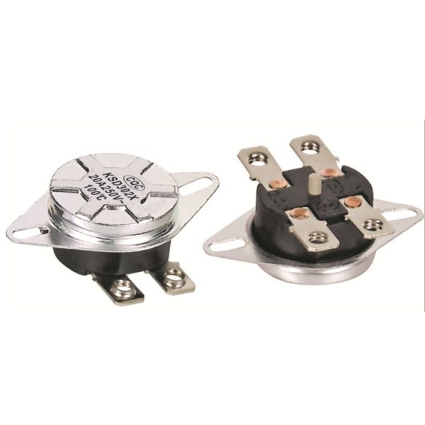 Overheating Protection Bipolar Temperature Controller KSD303 250V 16A 50-200