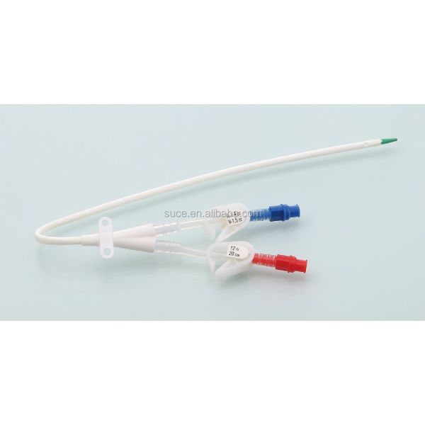 Short term Hemodialysis catheter, hemodialysis kit, single double triple lumen
