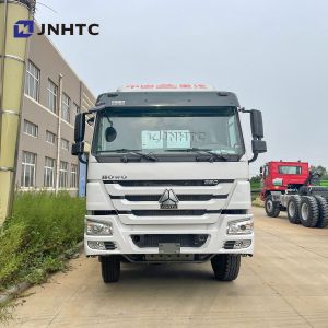 HOWO Cargo Truck For Eacavator Construction Machinery Transport Flatbed Trailer