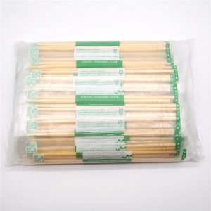 Customized Logo Disposable Bamboo Chopsticks Biodegradable Chopstick Carbonized