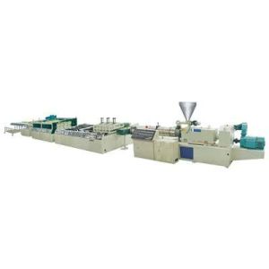 WPC Photo Album Foamed Board Machine , WPC Construction Board Extrusion Line