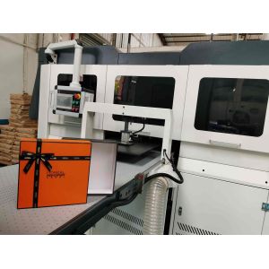 Smart Sponge Earth Cover Sweet Gift Box Making Machine L700XW500mm