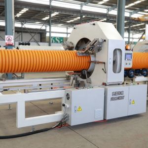 Double Single Wall Corrugated Pipe Manufacturing Process Producing Machine For