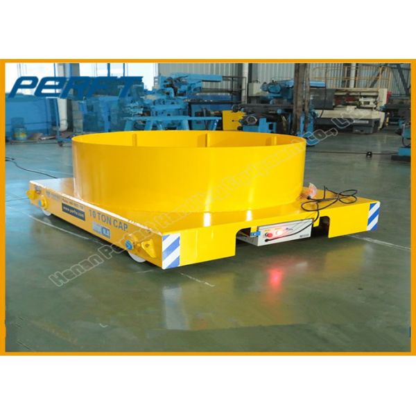 Buy 4 Wheel Ladle Transfer Car Motor Driven For Heavy Load Ladle Transportation at wholesale prices