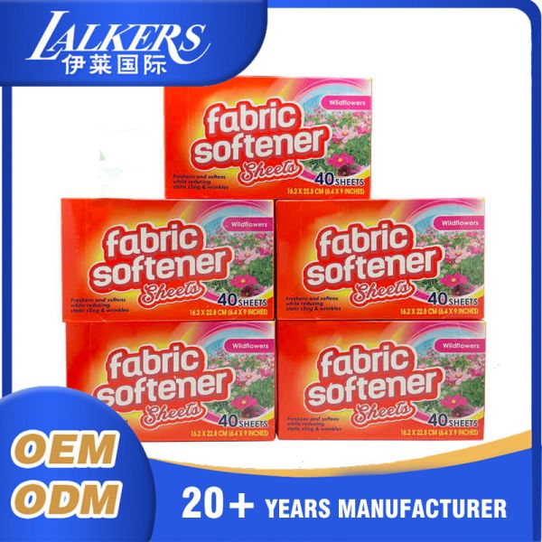 Buy Concentrated Fabric Softener Paper Household With Nature Fragrance at wholesale prices