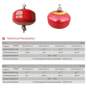 Automatic Dry Chemical Fire Extinguisher
