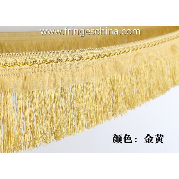 Latest decorative OEM custom design tassel fringe for curtain cushion trimmings