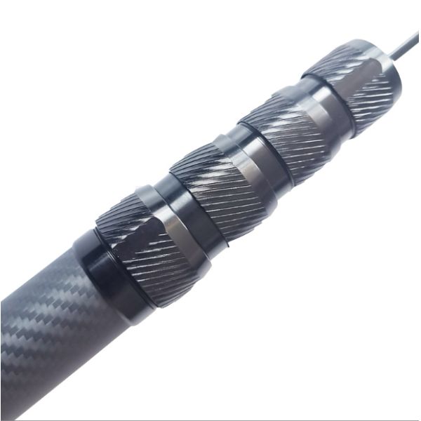 Lightweight Telescopic Poles Machined Carbon Fiber Pipe 10m 15m 45 Feet