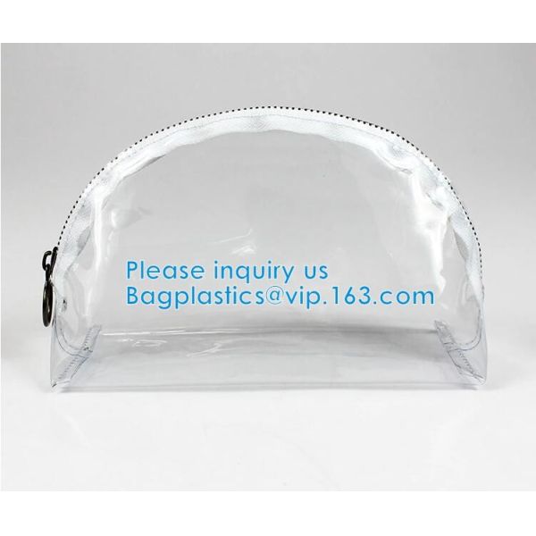 Slider Zipper Pvc Pouch Clear Vinyl Pvc EVA Swimwear Packaging Bikini Swimwear Bag Zipper Storage Bag