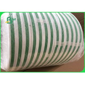 14mm 15mm 60gsm 120gsm Printable Straw Roll , 100% FDA Food Grade Kraft paper
