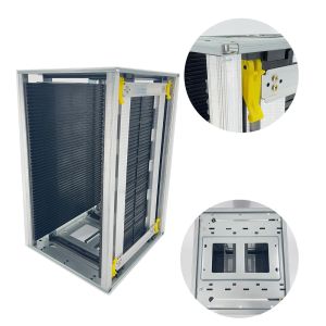 SMT Antistatic ESD Magazine Rack Anti Static PCB Storage Cart PCB RACK