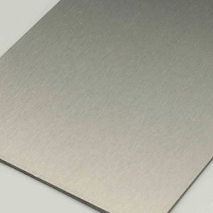 House Cladding 3mm Brushed Aluminum Composite Panel Stainless Steel Custom