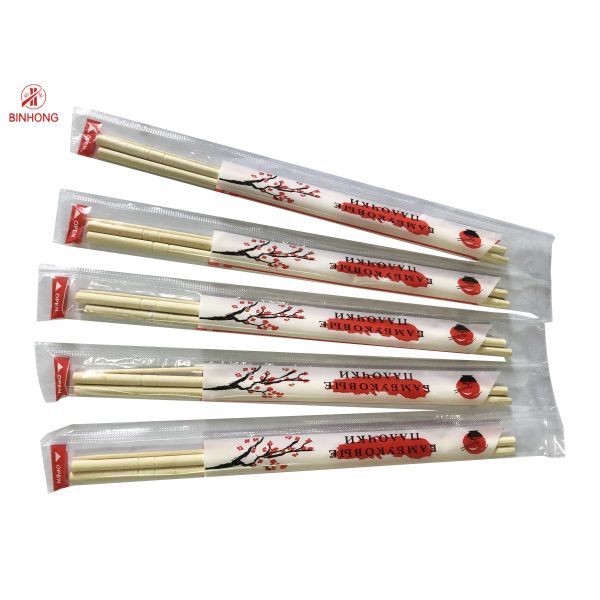 Buy OPP Pack Round Head Bamboo Chopsticks 20cm/23cm at wholesale prices