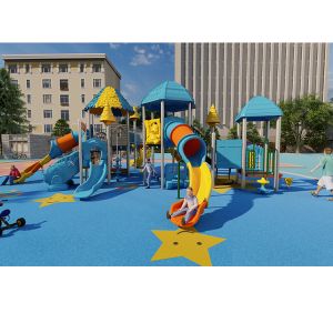 Multifunction Playground Equipment Slides For Amusement Park
