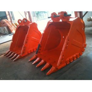 Integrated 4.3cbm Heavy Duty Excavator Bucket Wear Resistance