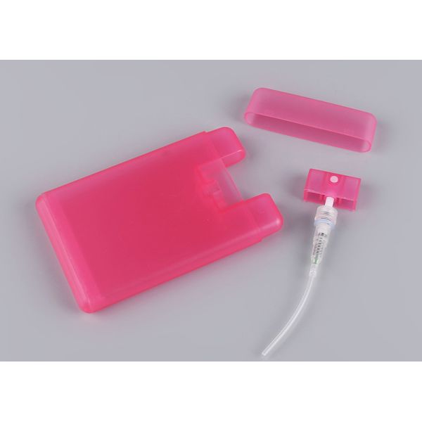 Transparent Pink Credit Card Spray Bottle Sturdy Chemical Resistant