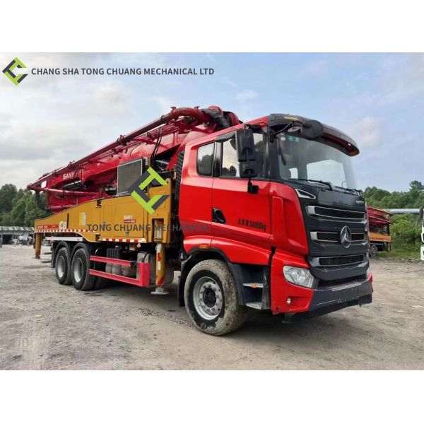 Buy Sany Heavy Industry Used Concrete Pump Truck SYM5340THB 490C-8 at wholesale prices