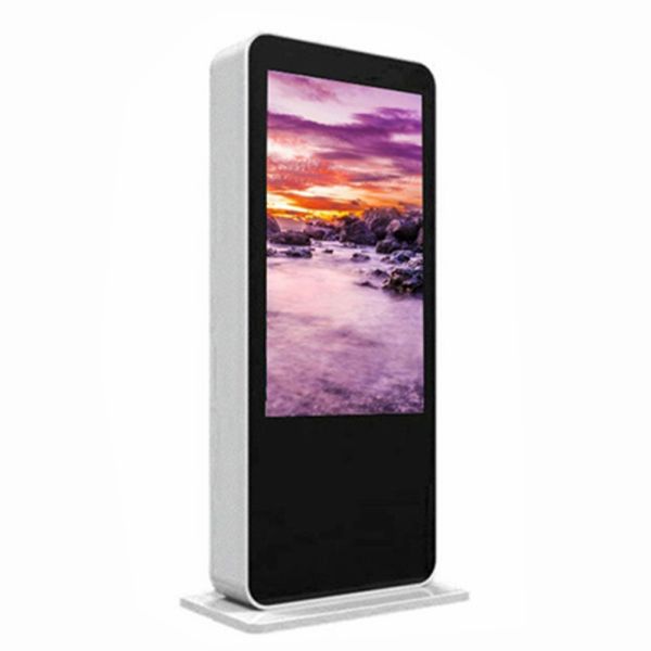 Buy VETO OEM 43 55 Inch IP65 Outdoor Floor Standing Waterproof Kiosk LCD Advertising Touch Screen at wholesale prices