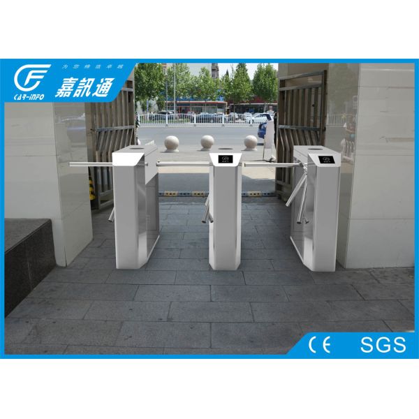 Face Recognition Vertical Tripod Turnstile ID Intergrate Access Control System