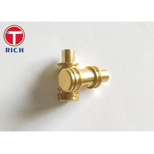 Non Standard CNC Brass Parts For Nut Sleeve Milling Processing