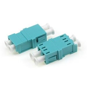 Duplex LC Adapter Multimode Fiber Coupler Mounting Without Flange
