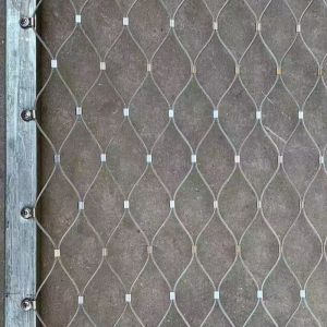 China Flexible Stainless Steel Cable Mesh  Protection Animal Zoo Mesh on sale