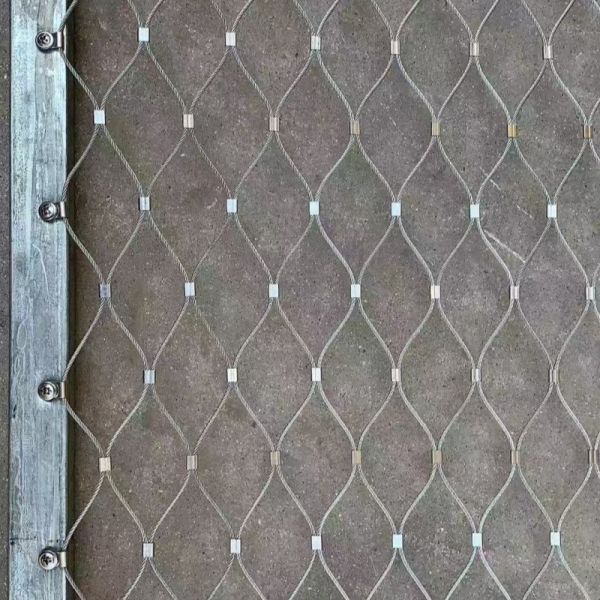 Buy Flexible Stainless Steel Cable Mesh  Protection Animal Zoo Mesh at wholesale prices