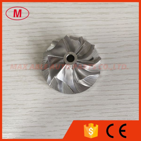 GT35 forward 38.20/55.50mm 6+6 blades turbocharger milling/aluminum 2618/billet