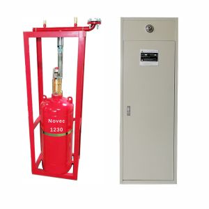 Red NOVEC1230 Fire Suppression System For Fire Extinguish Equipment