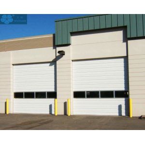 0.35mm Galvanized Steel 440mm Panel Industrial Overhead Door