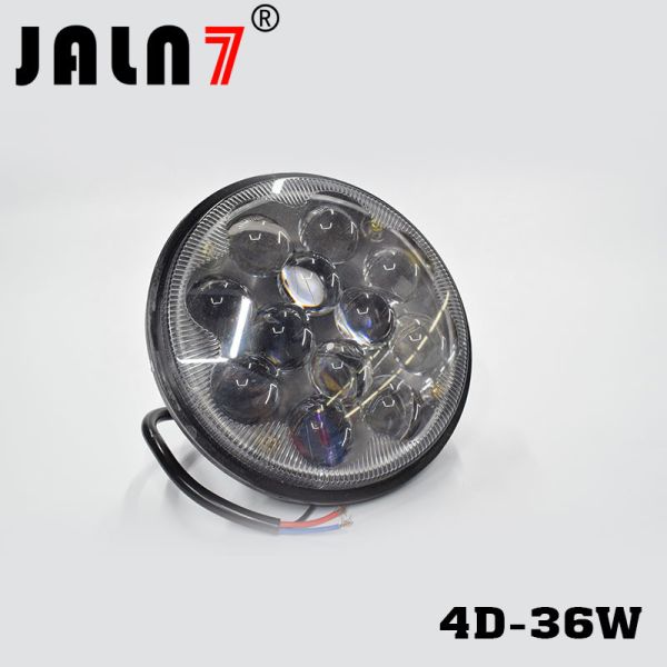 Led Work Light JALN7 36W 4D Lens Car Driving Lights Fog Light Off Road Lamp Car Boat Truck SUV JEEP ATV Led Light