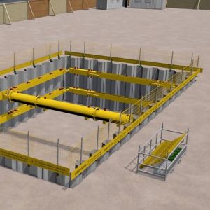 Multi Purpose Edge Protection Barrier With Versatile Design For Cross-Industry