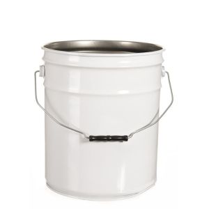 UV Resistant Stackable Metal Pails And Buckets / Buckets And Pails with Custom