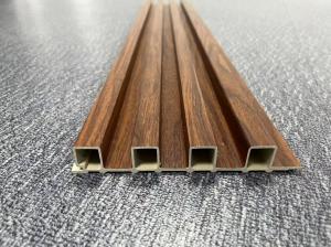China CE WPC Board Wall Paneling Wood Plastic Composite Fluted Panel Width 150mm-300mm on sale