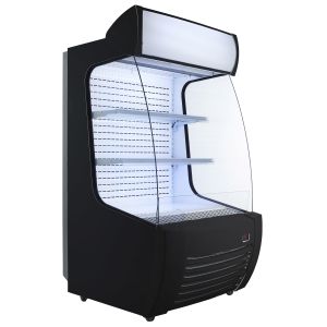 supermarket commercial display open chiller