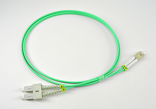 Buy 2.0mm Fiber Optical Patch Cord ,  Lc To Sc Fiber Patch Cable PVC/LSZH/OFNR at wholesale prices