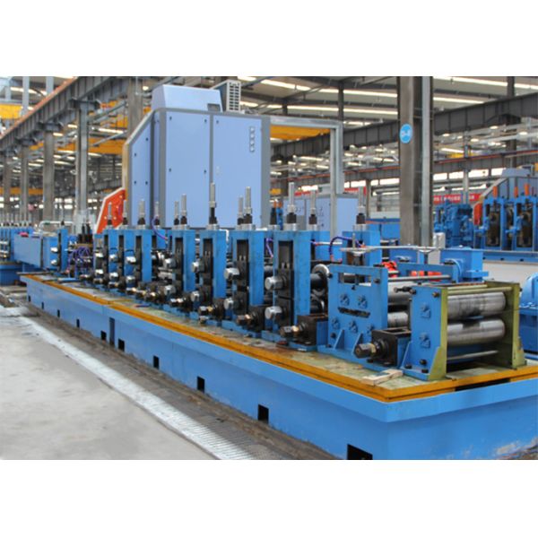 Buy Round 300kw Steel Pipe Production Line High Frequency Welding Out Diameter 127mm at wholesale prices