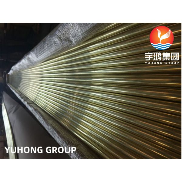 Buy ASTM B111 C68700 / CuZn20Al2 / CW307G Aluminium Brass Copper Alloy Tube at wholesale prices