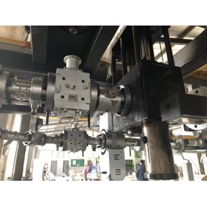 Multi - Layer Co Extruder Machine , PS PET PMMA EVA Single Screw Extruder